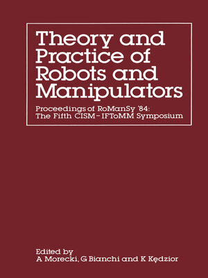 cover image of Theory and Practice of Robots and Manipulators